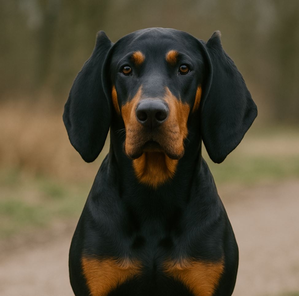 קונהאונד שחור וחום – Black And Tan Coonhound