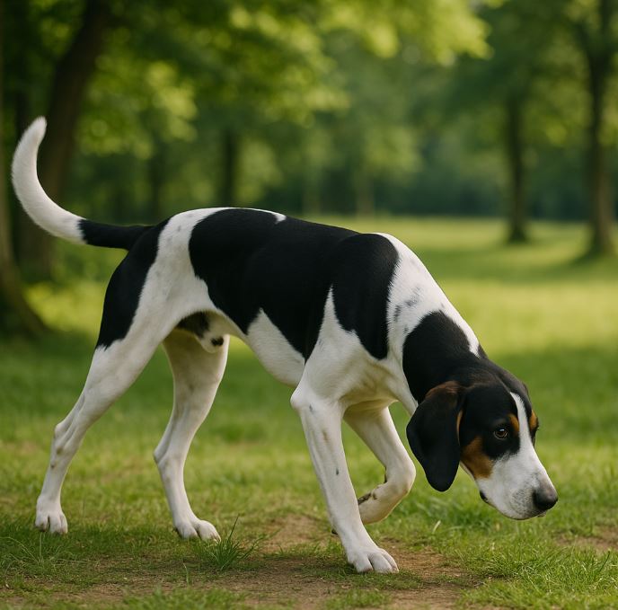 גראנד אנגלו-פרנסה ביקולור – Great Anglo-French White And Black Hound