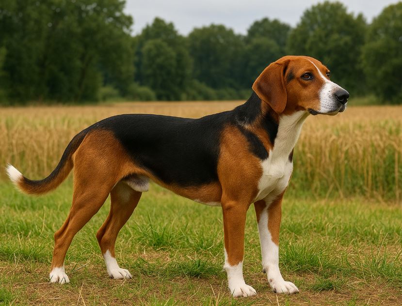 כלב ציד טריקולור סרבי – Serbian Tricolour Hound