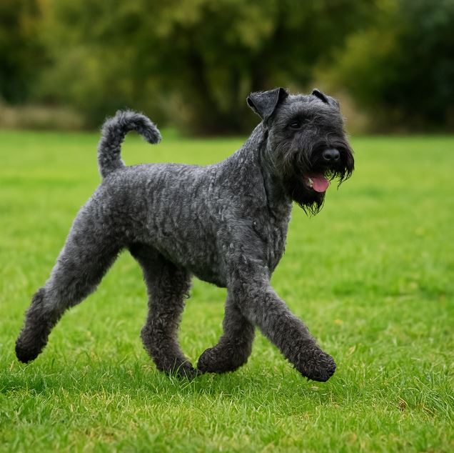 טרייר קרי כחול – Kerry Blue Terrier